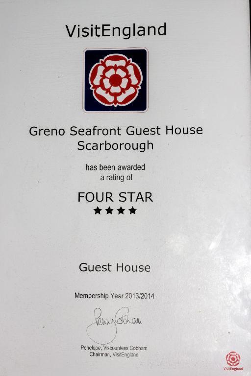The Greno Guest house Scarborough