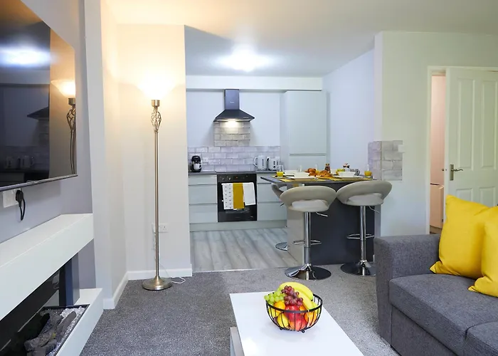 The Coach House Apartment, Dog Friendly With Patio Area, Yorkshire Coast Holiday Lets.