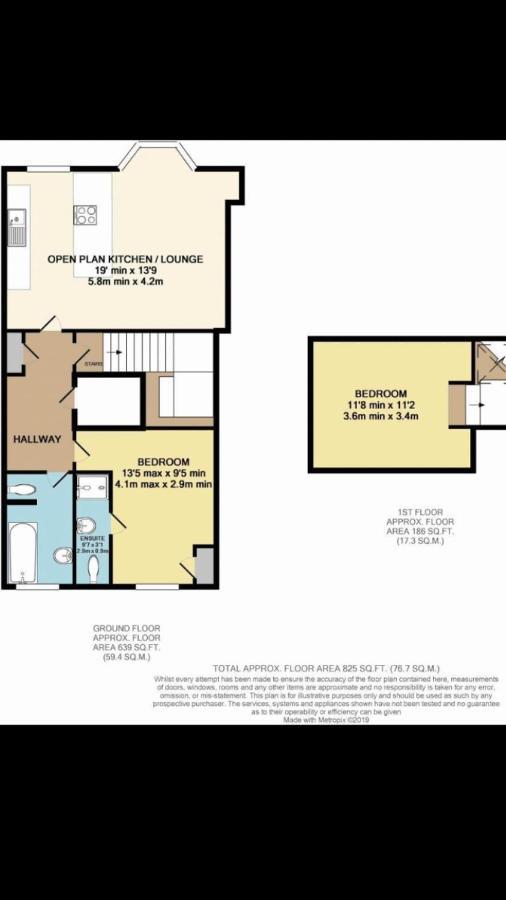 Seabourne Beautiful 4th Floor Penthouse With Amazing Coastal & Lighthouse View Scarborough